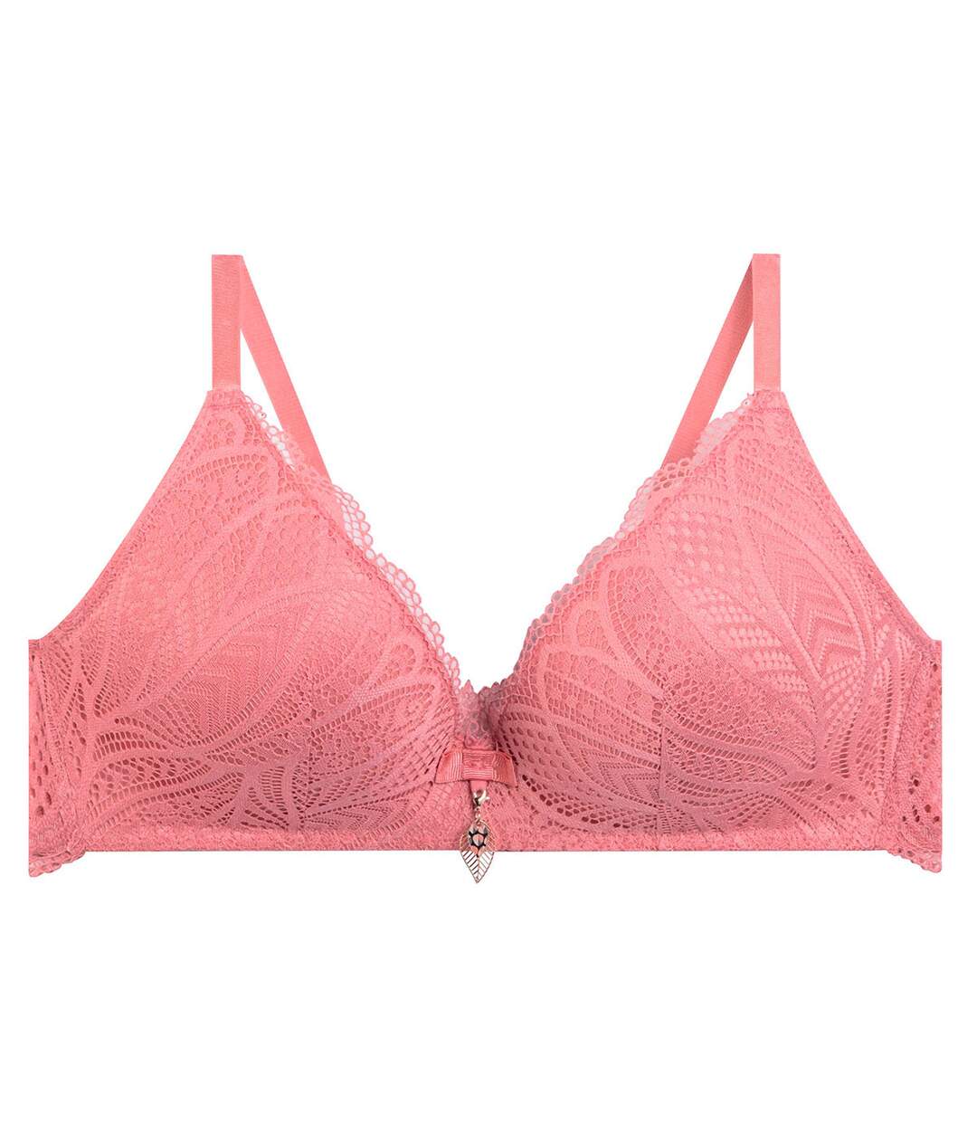 Soutien-gorge souple sans armatures rose Abeille-1