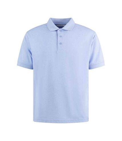 Kustom Kit Mens Klassic Piqué Polo Shirt (Light Heather Blue)