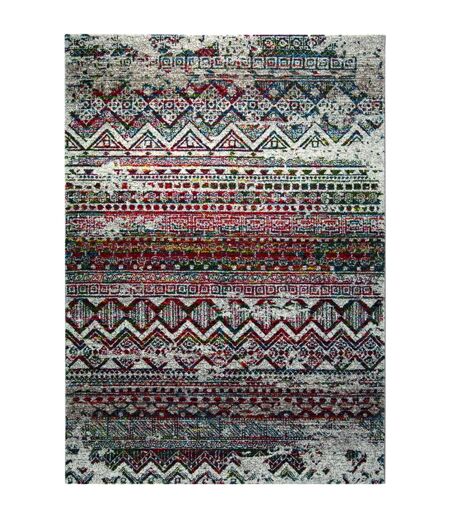 Tapis salon et chambre tissé motif ethnique DAIR