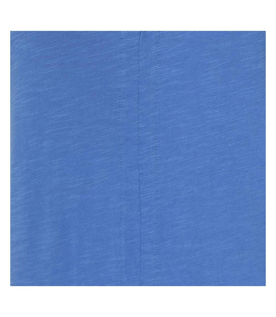 Womens/ladies V Neck T-shirt Sapphire Lazy Jacks-2