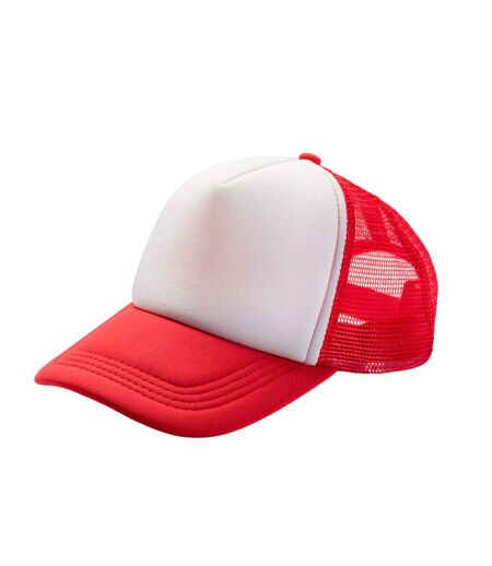 Casquette Trucker Detroit Rouge Blanc Result Headwear