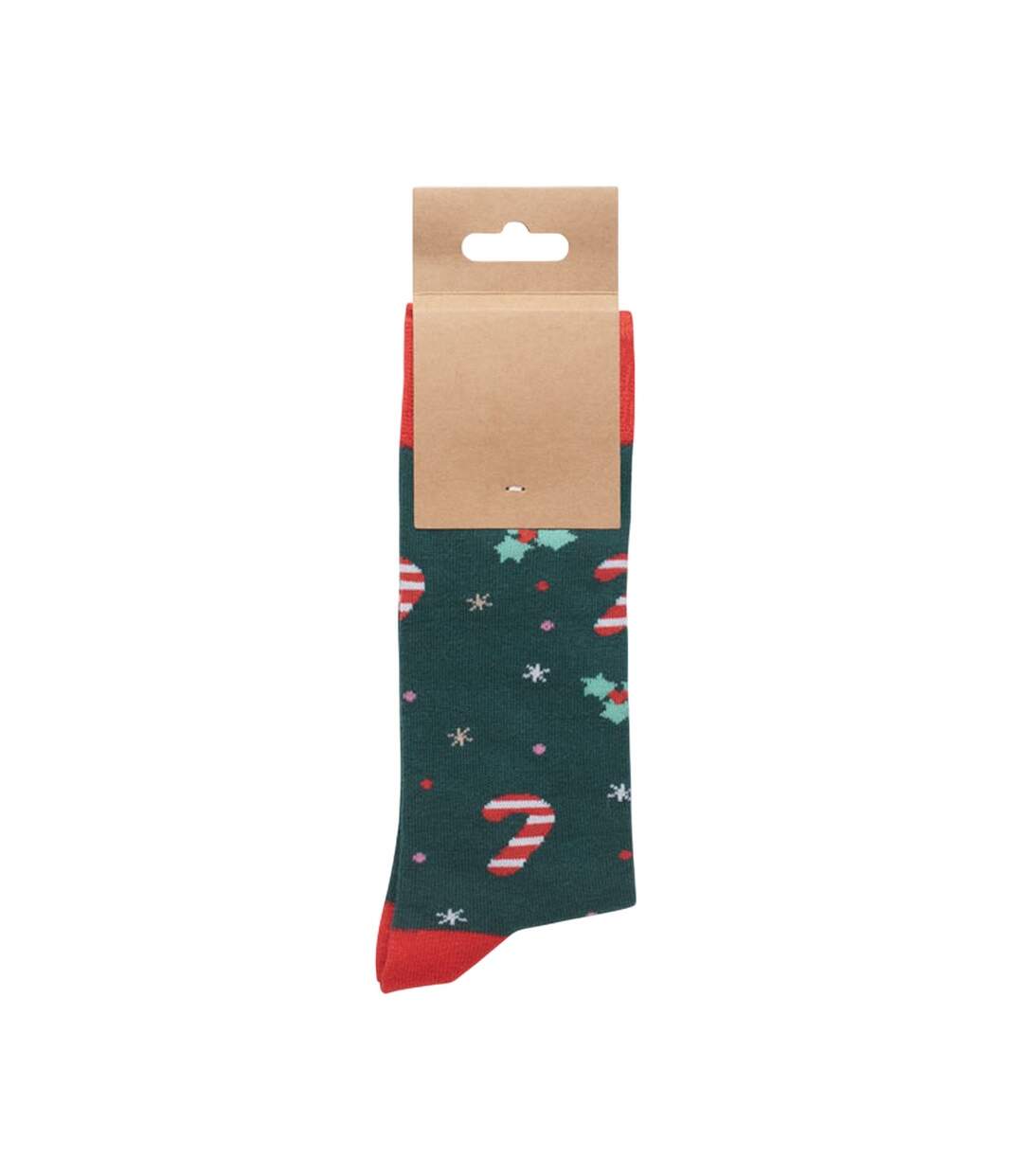 Chaussettes Motif/style Noël Adulte Vert MidOcean-3