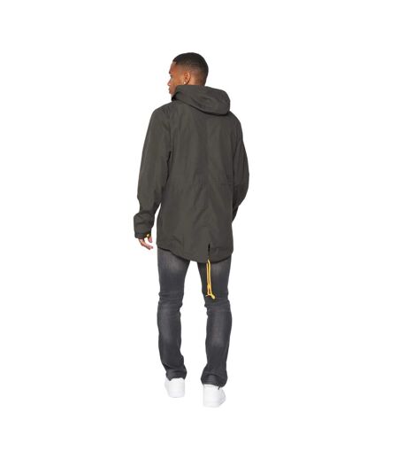 Parka faun homme noir / jaune Ringspun