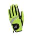 Gants D´équitation Extreme Reflective Adulte Vert Clair Noir Hy5-1