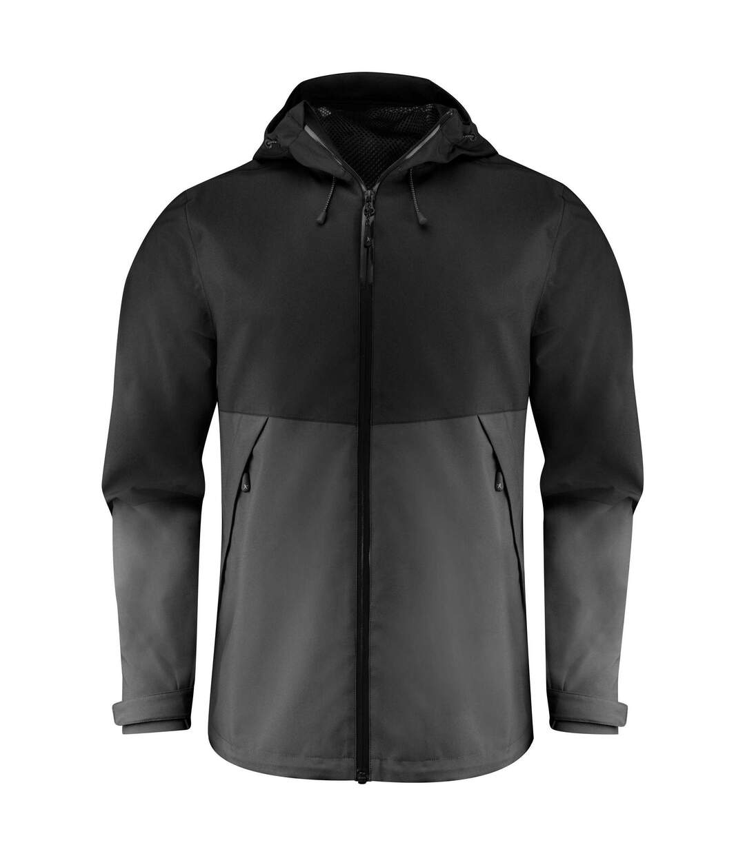 Mens Northville Two Tone Shell Jacket Black James Harvest-1