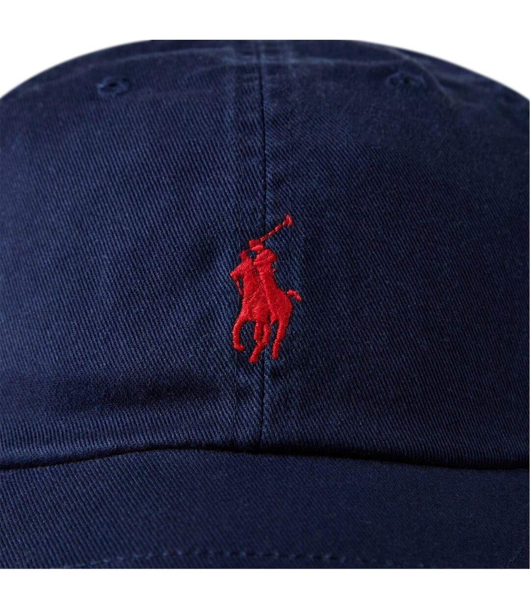 Casquette De Baseball Polo Bleu Marine Rouge Ralph Lauren-4