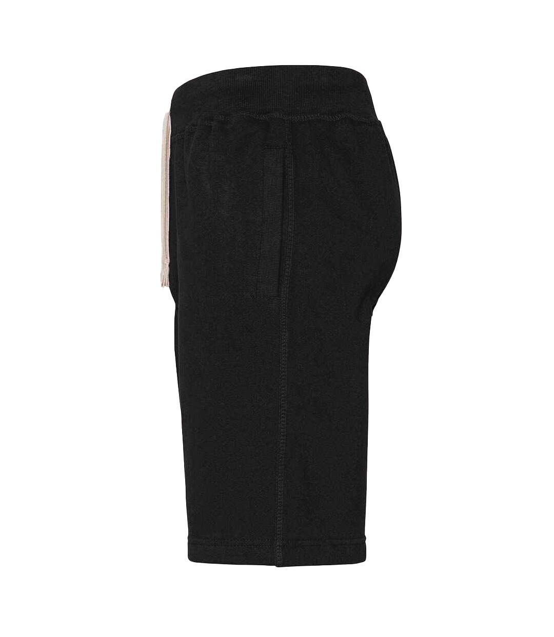 Short Campus Adulte Noir Vif Awdis-2