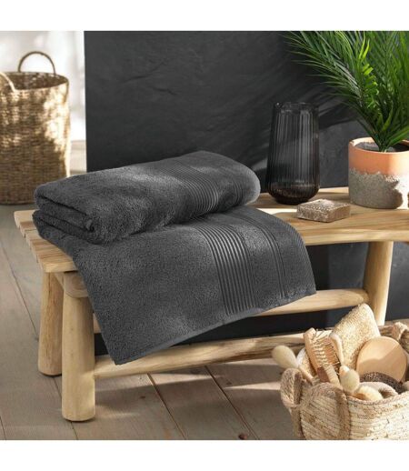 Drap de Bain Tendresse 90x150cm Anthracite
