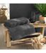 Drap de Bain Tendresse 90x150cm Anthracite-3