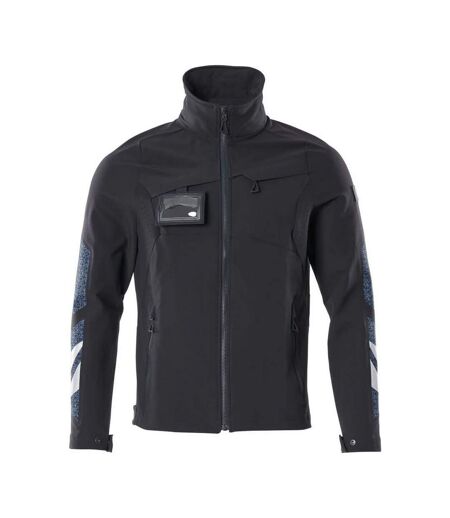 Mens Accelerate Soft Shell Jacket Dark Navy Mascot