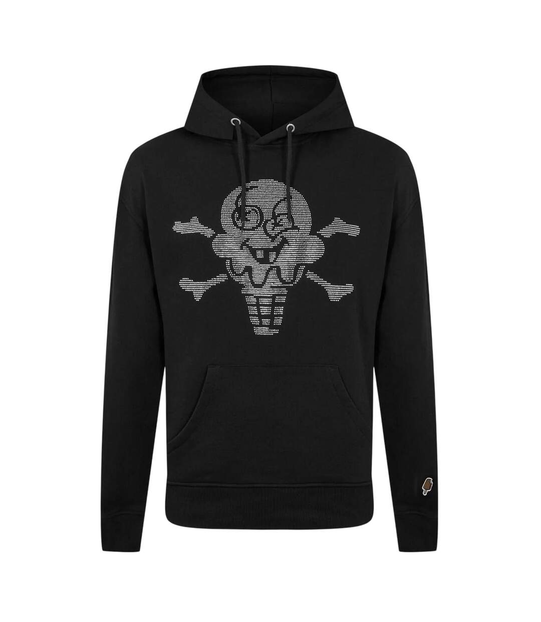 Sweat Motif/style Tête De Mort Adulte Noir ICECREAM-2