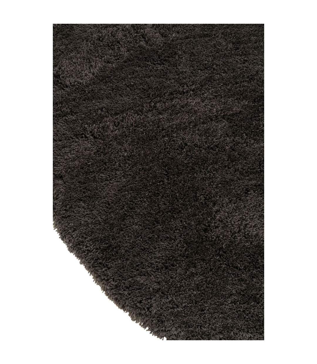 Tapis Déco Uni Doux 200x300cm Noir-2