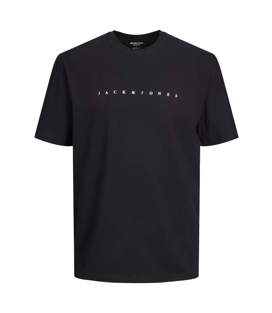 Mens Star Relaxed Fit T-shirt Black Jack And Jones-2