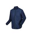 Regatta Mens Clumber Hybrid III Padded Jacket (Admiral Blue)