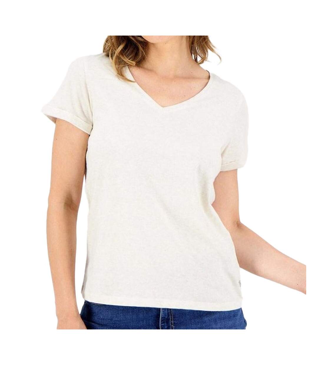 T-shirt Beige Femme TBS ADINATEE - M-1