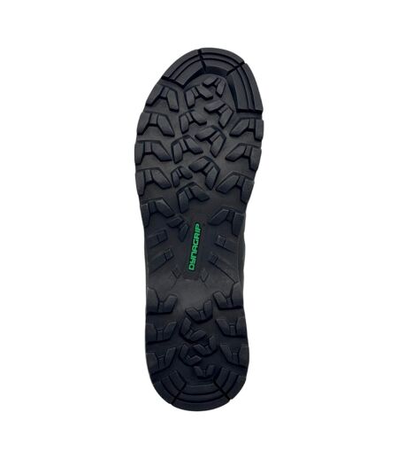 Mens Hottraverse Leather Waterproof Hiking Boots Black Karrimor