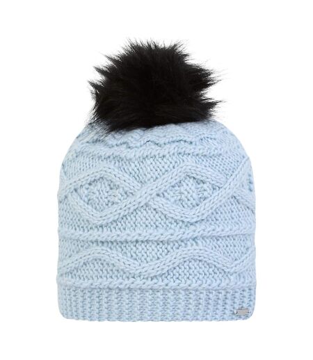 Womens/ladies remind ii bobble beanie quiet blue Dare 2B