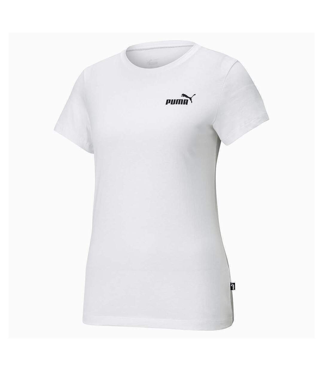 T-shirt ess femme blanc Puma