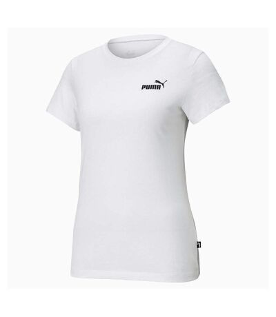 Puma Womens/Ladies ESS Logo T-Shirt (White)