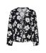Blouse noire/blanche femme jdy silas-3