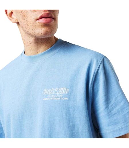T-shirt Motif/style Contour Homme Bleu Ciel Jack Wills