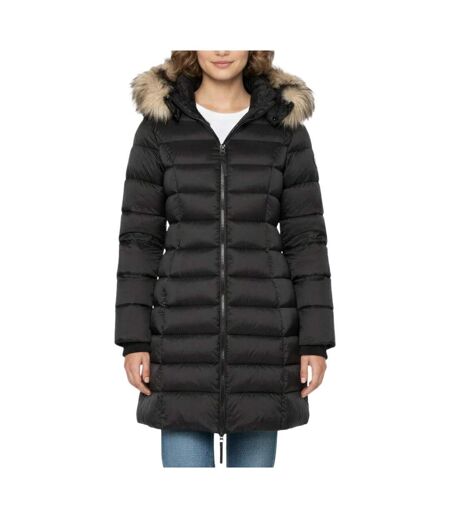 Doudoune noire femme schott lilly