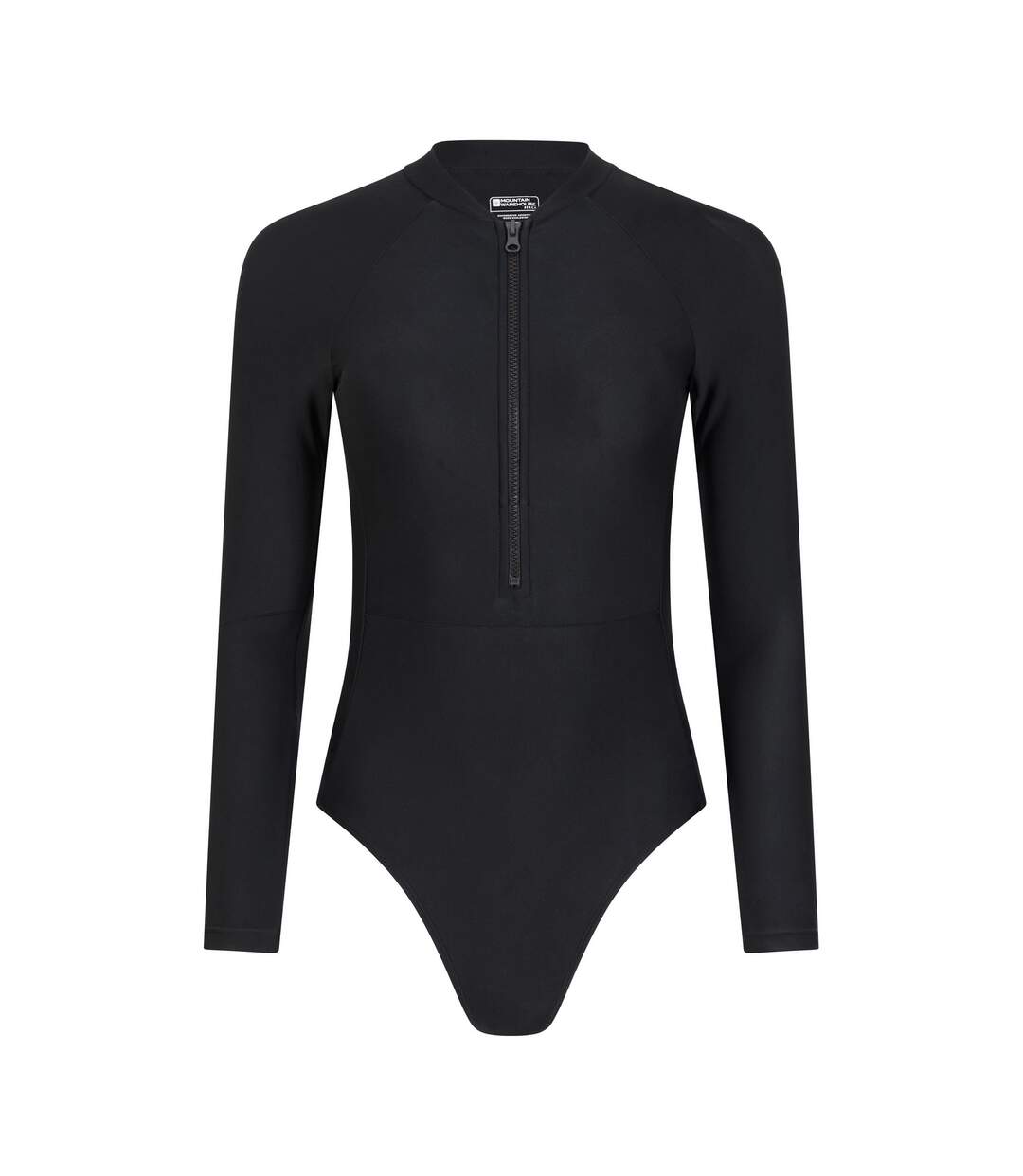 Maillot de bain 1 pièce surfer femme noir vif Mountain Warehouse-1