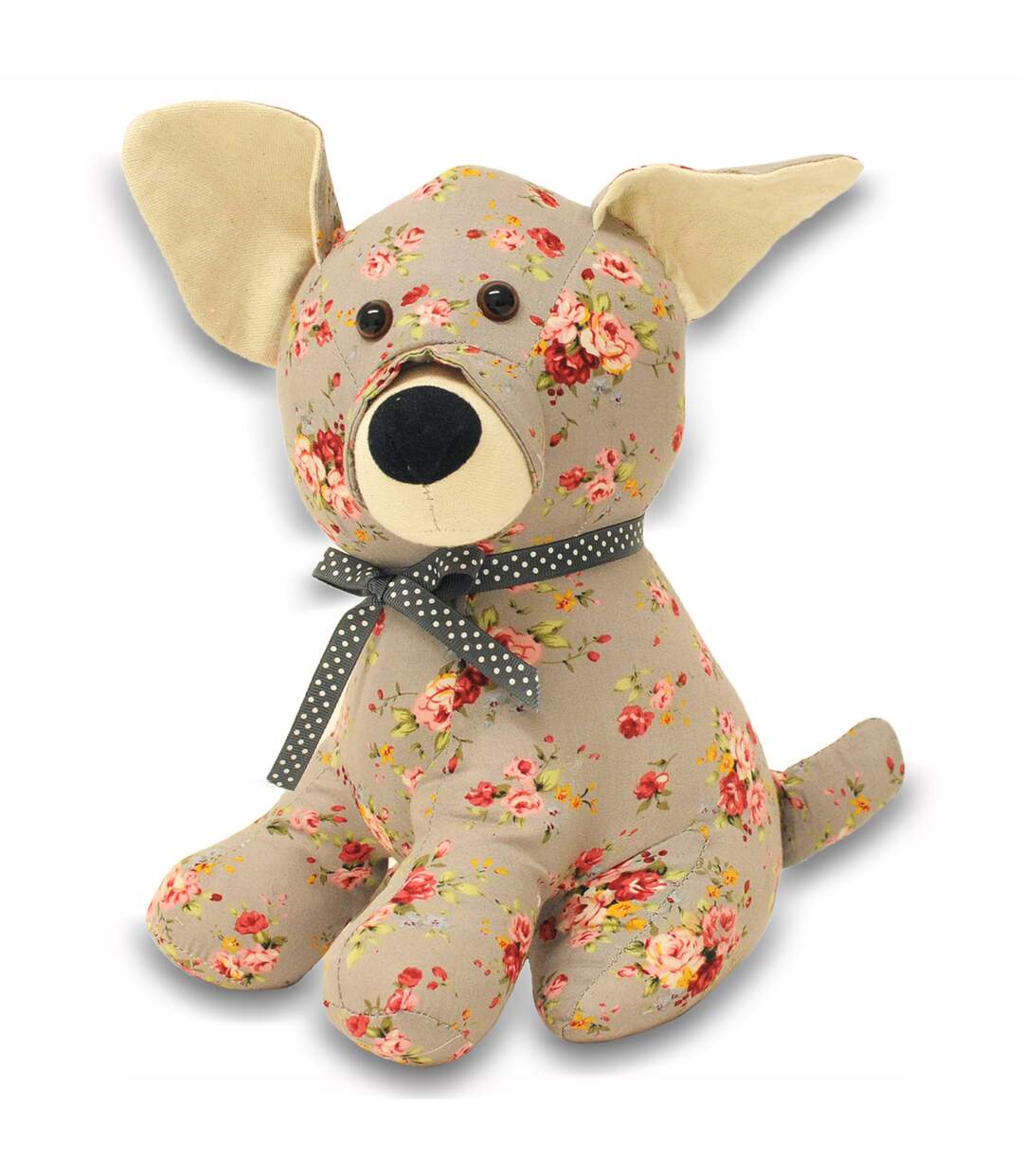 Riva Home Floral Dog Doorstop (Grey) (One Size) - UTRV421