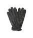 Mens toby leather gloves black Eastern Counties Leather