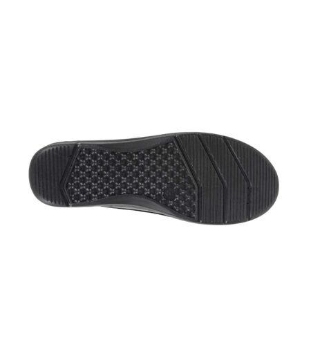 Boulevard Womens/Ladies Patent PU Loafers (Black) - UTDF2339