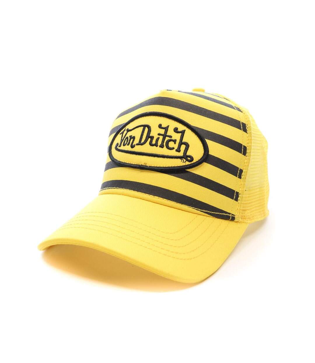 Casquette Jaune/Noire Homme Von Dutch 909100 - Taille unique-1