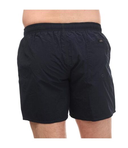 Mens swim shorts navy Armani