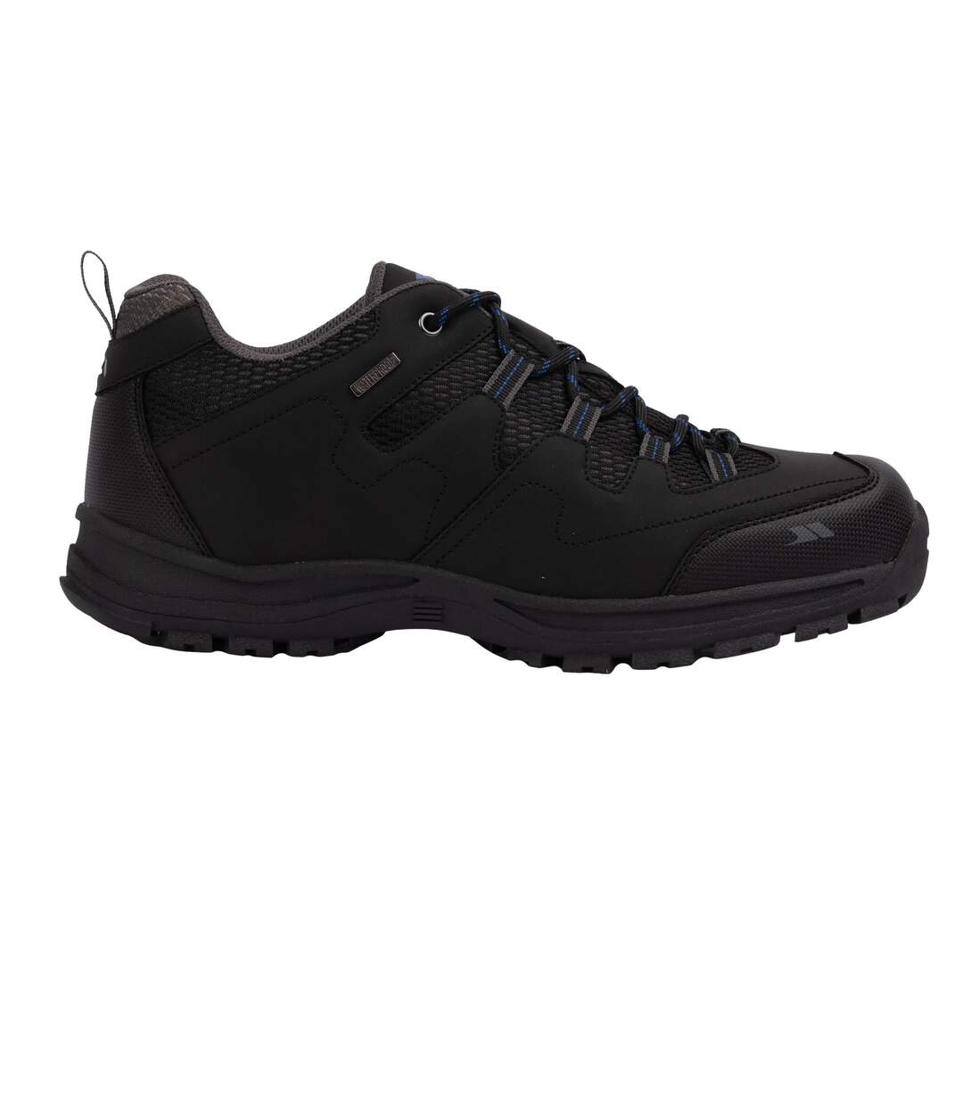 Chaussures de randonnée finley homme noir / bleu Trespass-4