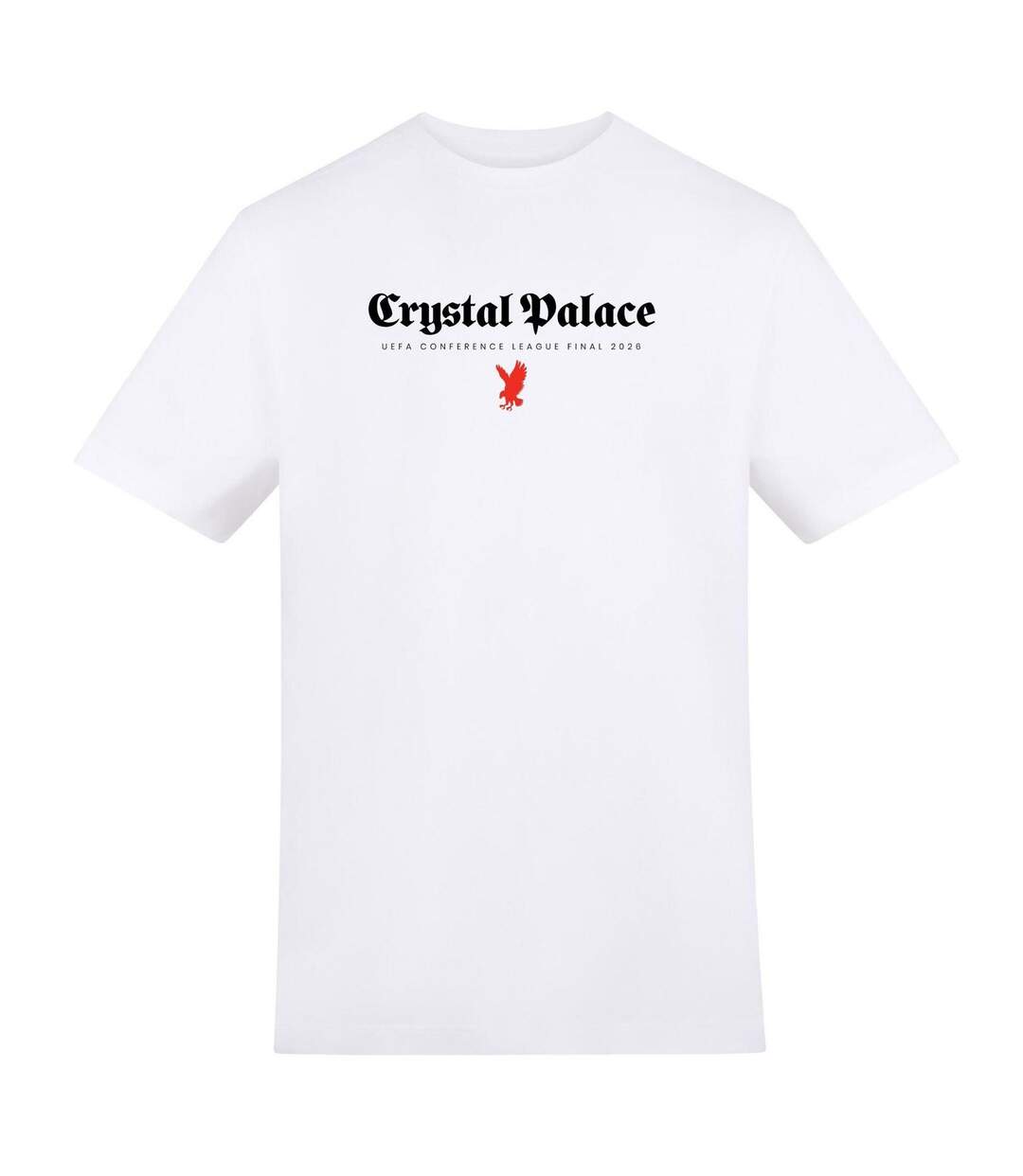 Mens Crystal Palace T-shirt White UEFA-1