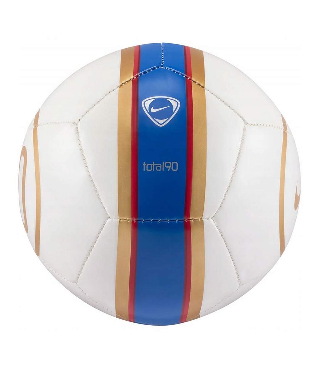 Ballon De Foot Motif/style Swoosh Skills T90 Taille 1 Blanc Bleu Nike-1