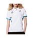 Polo blanc/turquoise femme kappa adrew - xxl-1
