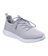Divaz Womens/Ladies Heidi Knit Shoes (Grey) - UTFS5108