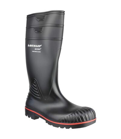 Acifort unisex heavy duty full safety wellington boots a442031 black Dunlop