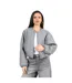 Blouson Aviateur Femme Gris Brave Soul-2