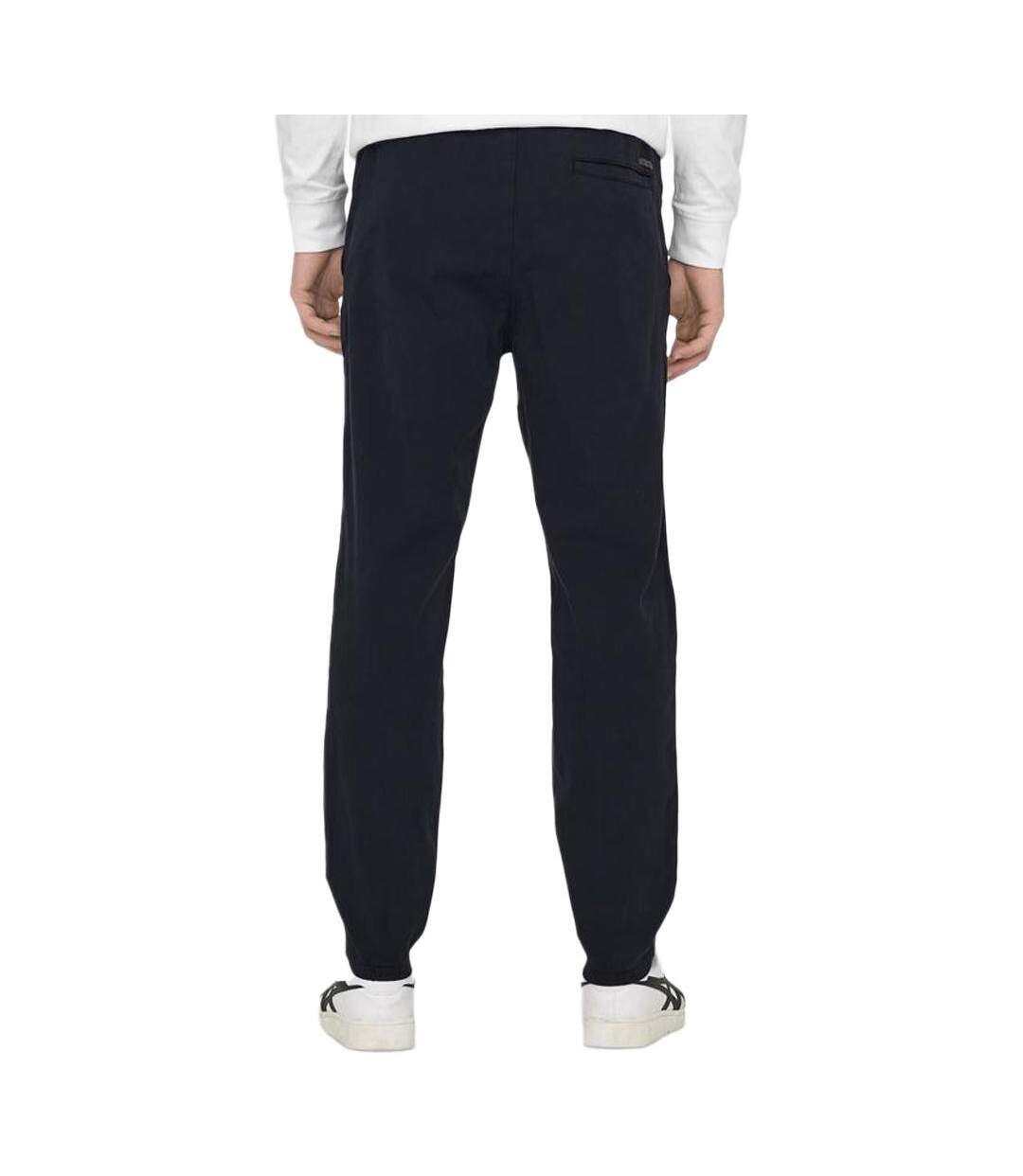 Pantalon marine homme only & sons linus 22029765-2