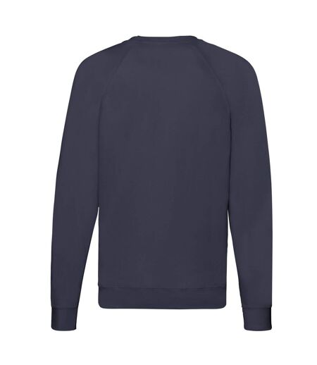 Sweat Manches Raglan Adulte Bleu Marine Sombre Fruit Of The Loom