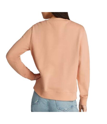 Sweat orange femme calvin klein gradient monologo - l