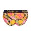 Womens/ladies hibiscus briefs multicoloured OddBalls