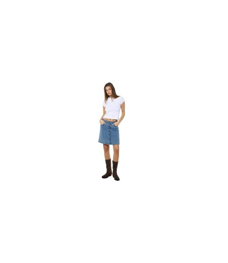 Mini Jupe Femme Bleu Clair Noisy May
