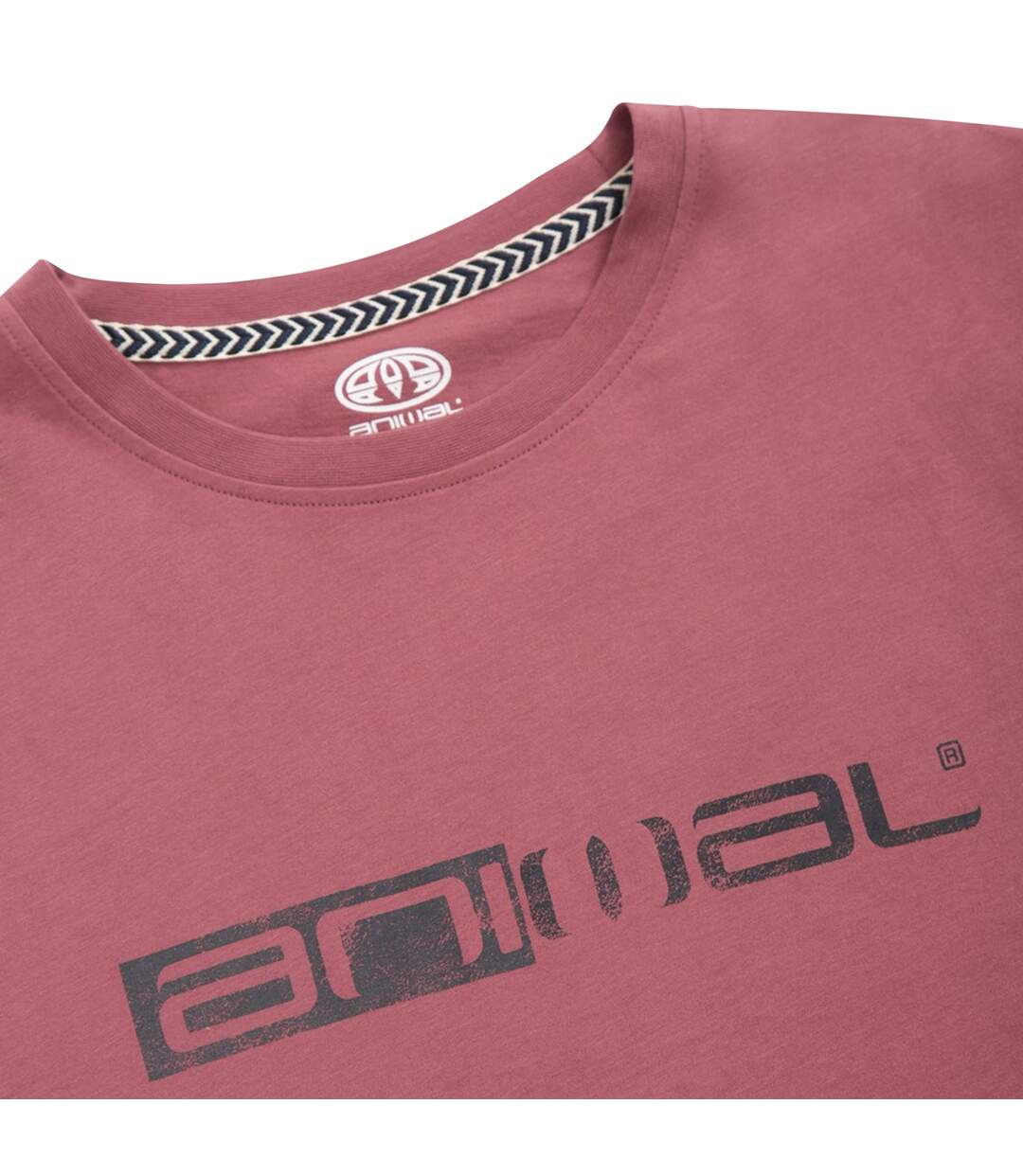 T-shirt jacob homme bordeaux Animal