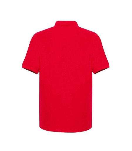 Polo Motif/style Logo Brodé Homme Rouge Slazenger