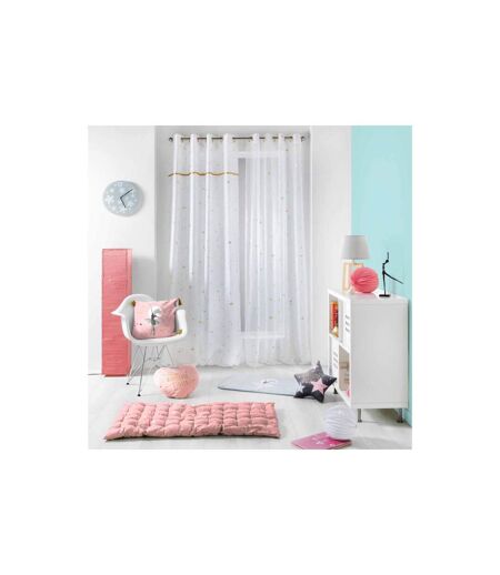 Tapis Enfant Déco Danseuse Étoile 45x75cm Gris