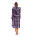Robe De Chambre Motif/style Scintillant Femme Charbon Keanu-4