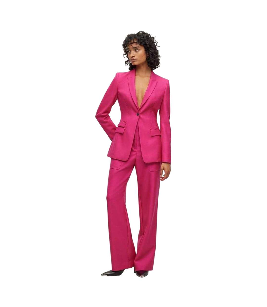 Veste De Costume Juicylara2 Femme Rose Vif Boss-4