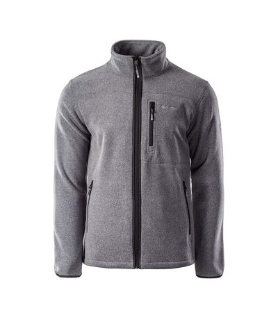 Veste polaire porto homme gris chiné Hi-Tec